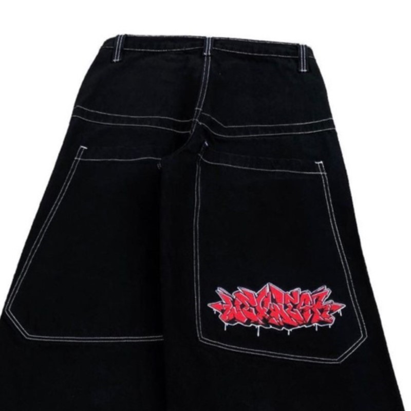 Celana Jeans Longgar Ukuran Be - Street Fashion Harajuku ulasan dan harga