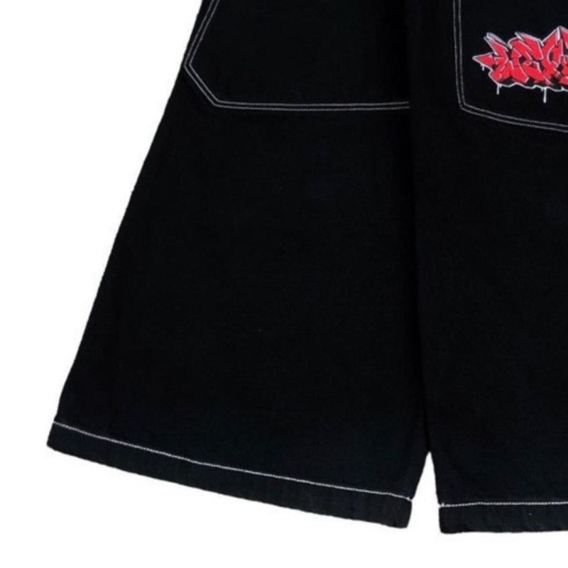 Celana Jeans Longgar Ukuran Be - Street Fashion Harajuku ulasan dan harga