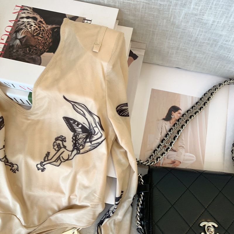 Bodysuit Wanita Y2K Streetwear - Street Fashion Harajuku ulasan dan harga