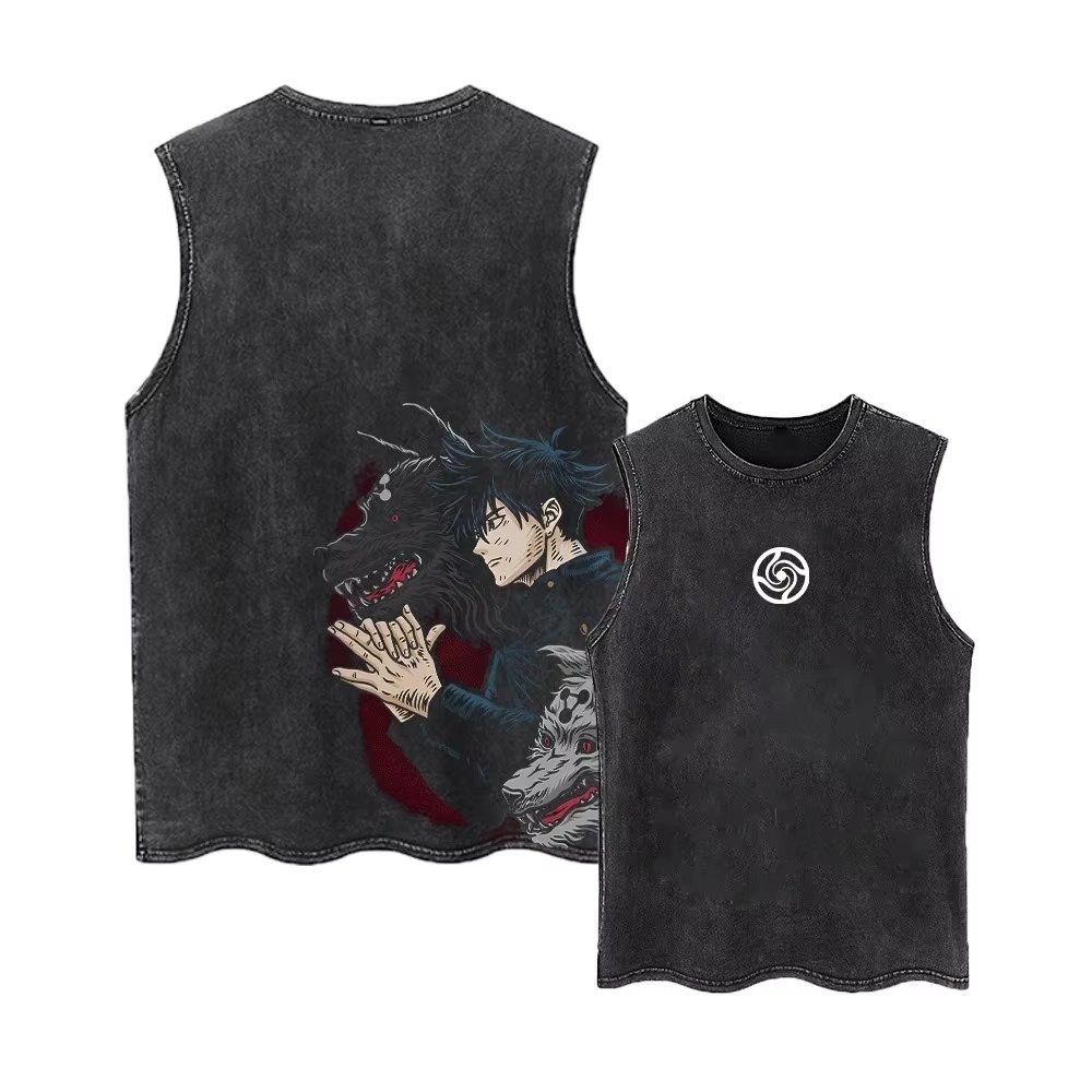 Kaos Tank Top Anime Jujutsu Ka - Street Fashion Magazine ulasan dan harga