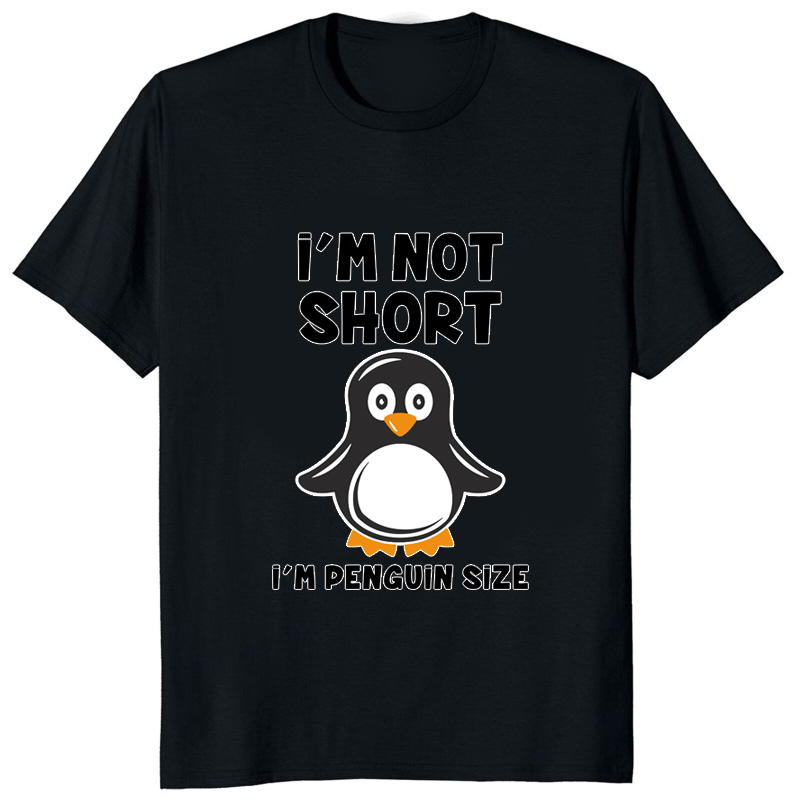 Im Not pendek Im T-shirt motif - Street Fashion Harajuku ulasan dan harga