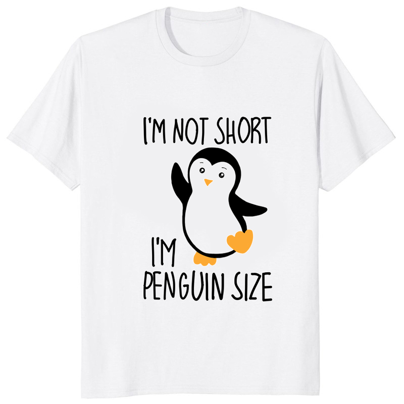 Im Not pendek Im T-shirt motif - Street Fashion Harajuku ulasan dan harga