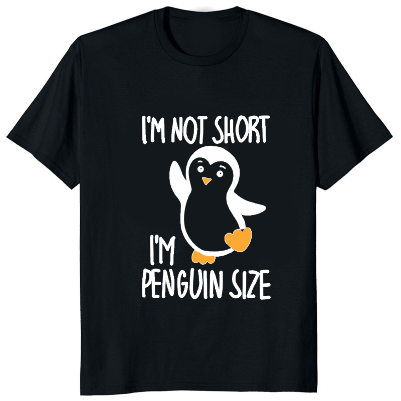 Im Not pendek Im T-shirt motif - Street Fashion Harajuku ulasan dan harga